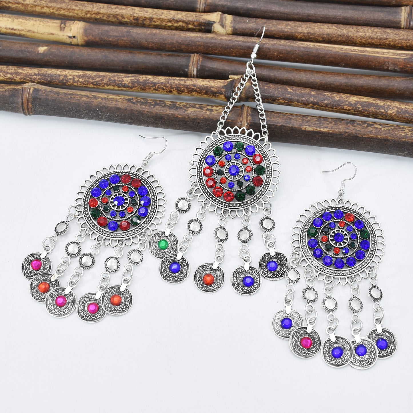 Afghan Ethnic Tribal Vintage Jewelry Set