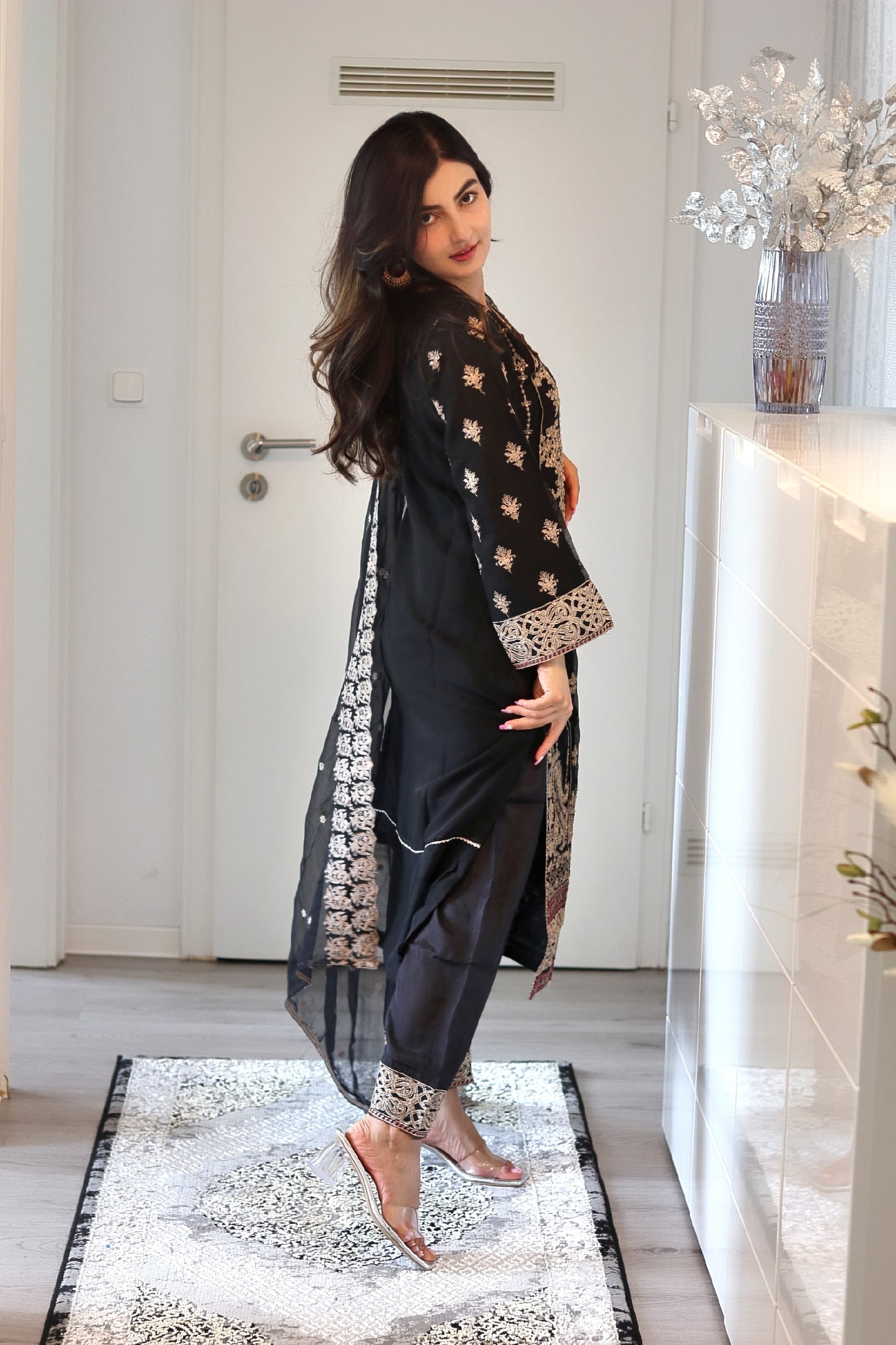 Bahara - Luxury Party & Wedding Dress - Black
