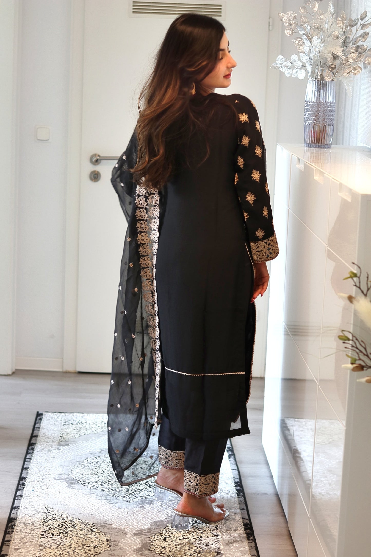 Bahara - Luxury Party & Wedding Dress - Black