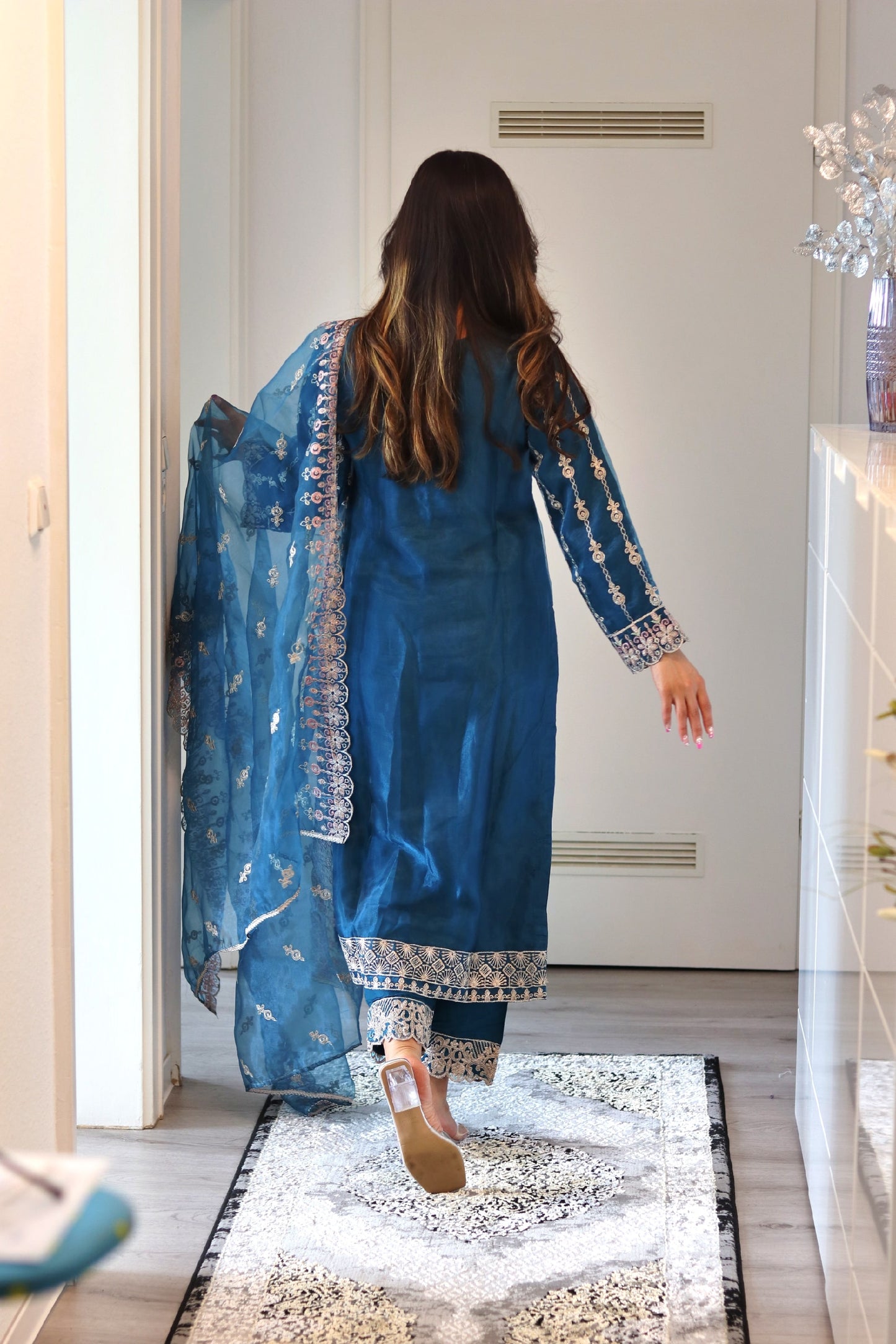 Bahara - Luxury Party & Wedding Dress - Blue