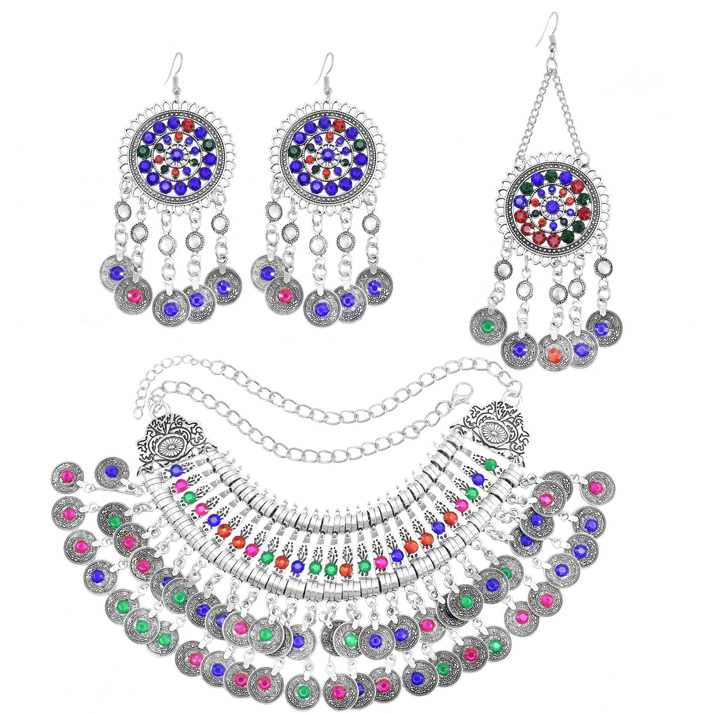 Afghan Ethnic Tribal Vintage Jewelry Set
