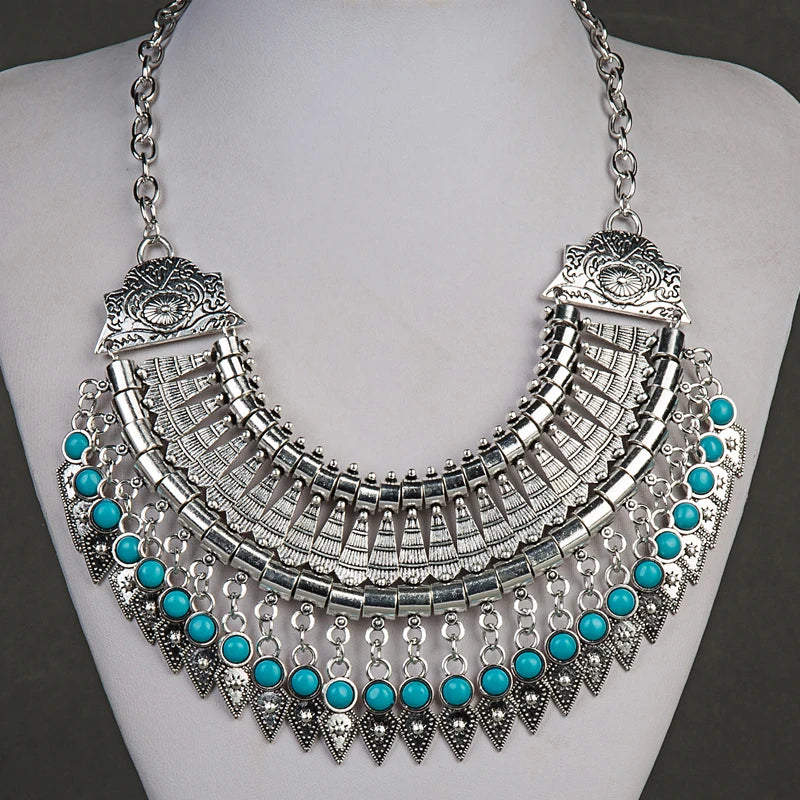 Boho Empress - Ethnic Gypsy Choker Necklace