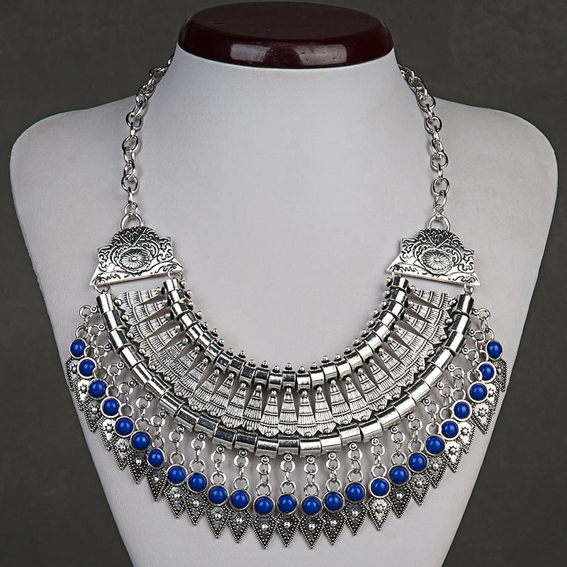 Boho Empress - Ethnic Gypsy Choker Necklace