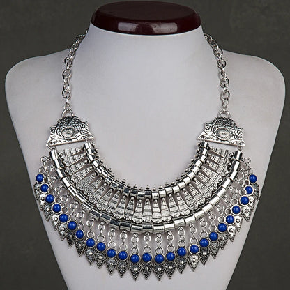 Boho Empress - Ethnic Gypsy Choker Necklace