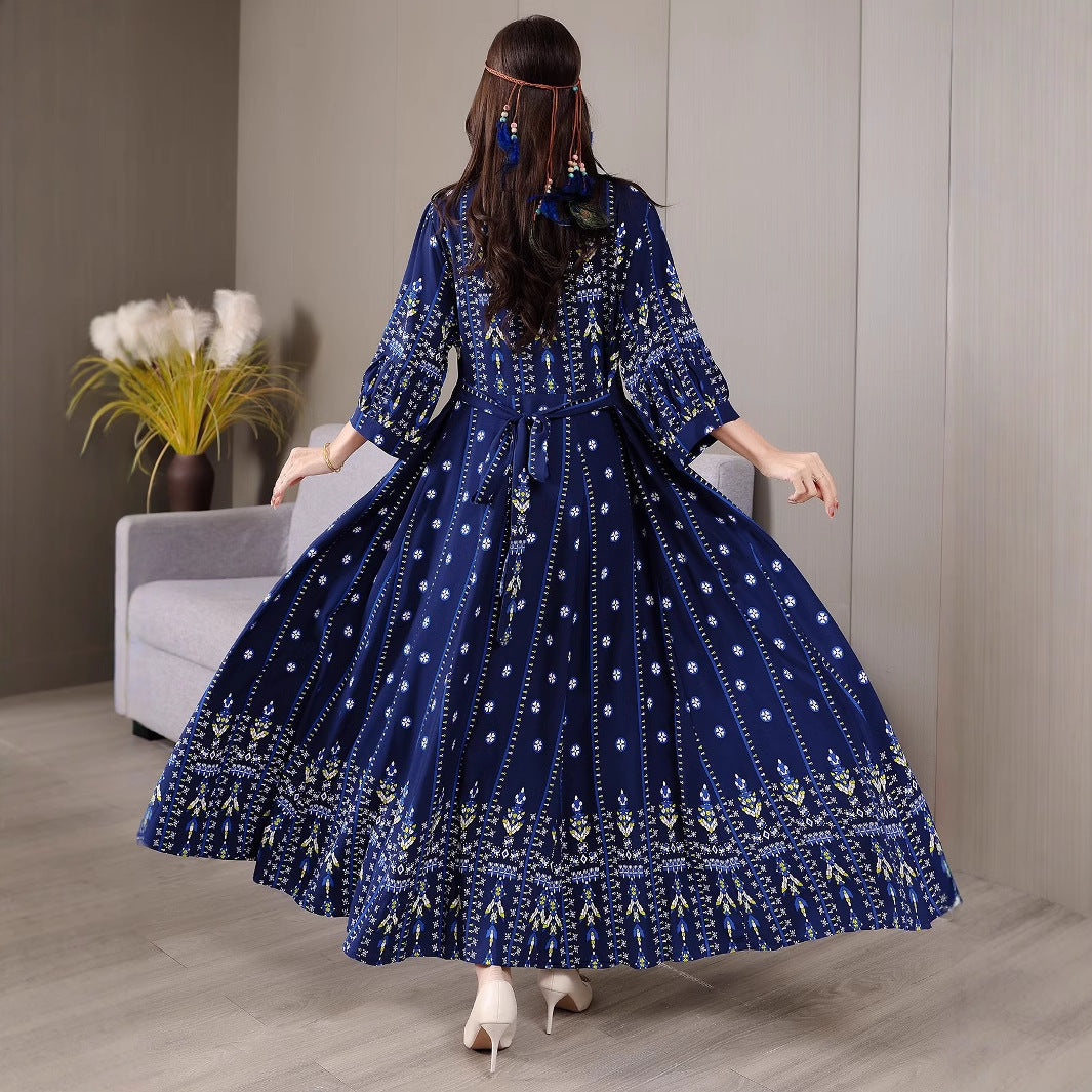 Afghan Vintage Bohemian Style Dress