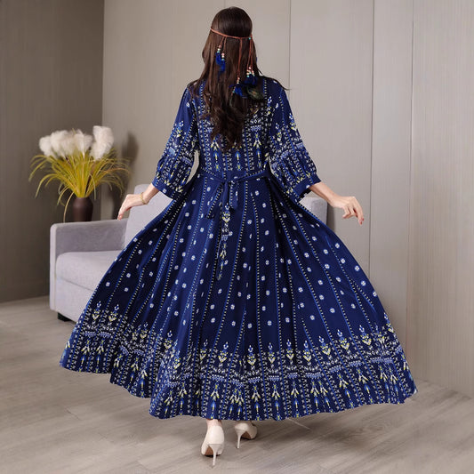 Afghan Vintage Bohemian Style Dress