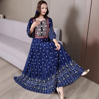 Afghan Vintage Bohemian Style Dress