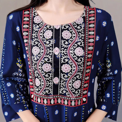 Afghan Vintage Bohemian Style Dress