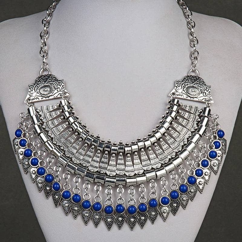 Boho Empress - Ethnic Gypsy Choker Necklace