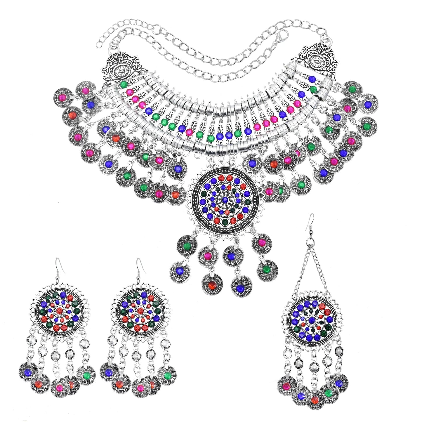 Afghan Ethnic Tribal Vintage Jewelry Set