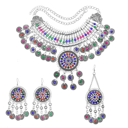 Afghan Ethnic Tribal Vintage Jewelry Set