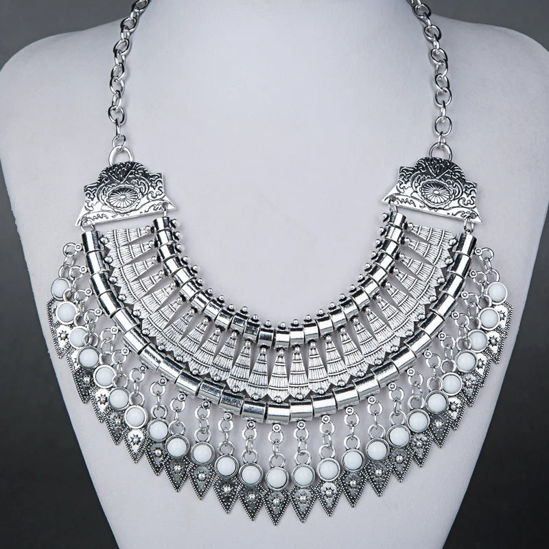 Boho Empress - Ethnic Gypsy Choker Necklace