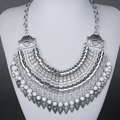 Boho Empress - Ethnic Gypsy Choker Necklace
