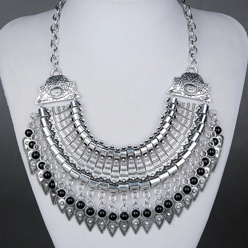 Boho Empress - Ethnic Gypsy Choker Necklace