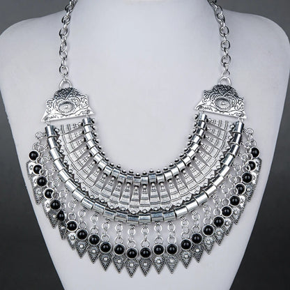 Boho Empress - Ethnic Gypsy Choker Necklace